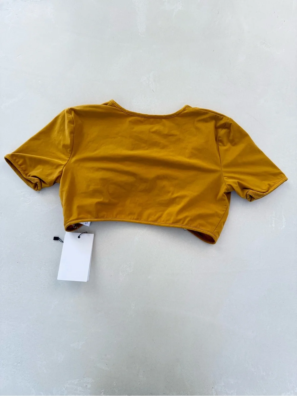 Christopher Esber Mustard U Prong Bikini Tee 6